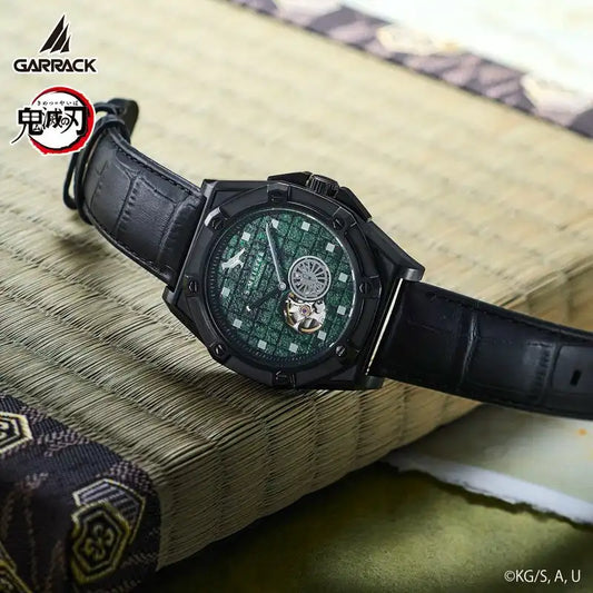 GARRACK Demon Slayer: Kimetsu no Yaiba x S-MEISTER Tanjiro Kamado Model 2 SMS-43-KY-KT Anime Collaboration Watch - The Japanese Factory