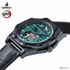 GARRACK Demon Slayer: Kimetsu no Yaiba x S-MEISTER Tanjiro Kamado Model 2 SMS-43-KY-KT Anime Collaboration Watch - The Japanese Factory