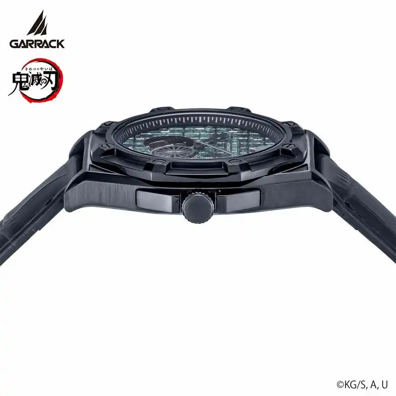 GARRACK Demon Slayer: Kimetsu no Yaiba x S-MEISTER Tanjiro Kamado Model 2 SMS-43-KY-KT Anime Collaboration Watch - The Japanese Factory