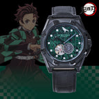 GARRACK Demon Slayer: Kimetsu no Yaiba x S-MEISTER Tanjiro Kamado Model 2 SMS-43-KY-KT Anime Collaboration Watch - The Japanese Factory
