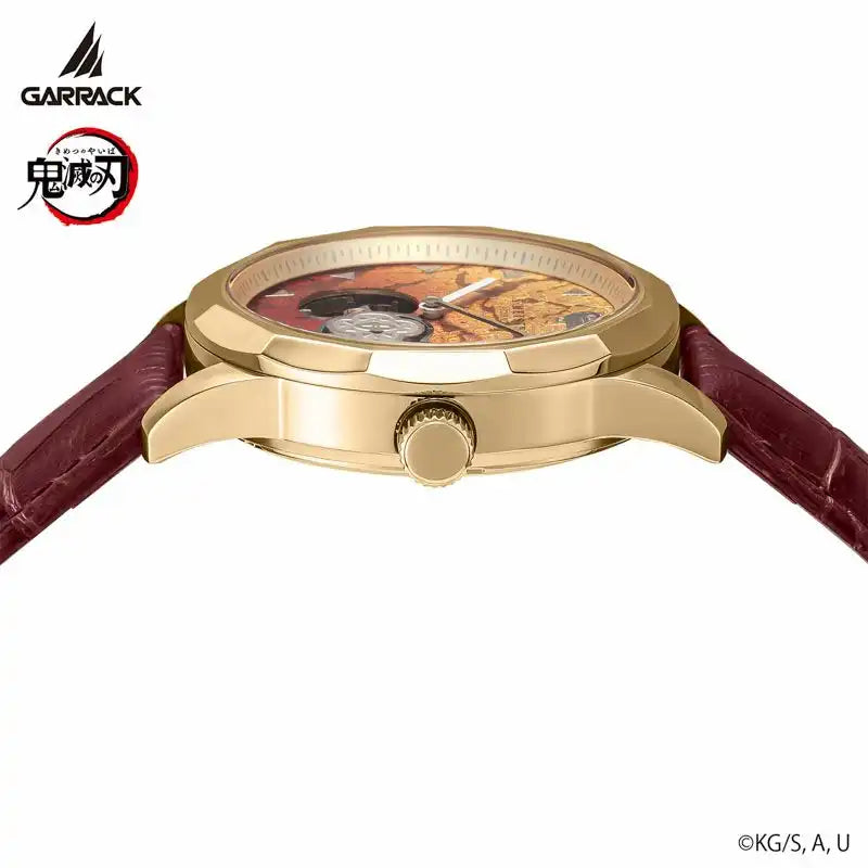 GARRACK Demon Slayer: Kimetsu no Yaiba x S-MEISTER Zenitsu Agatsuma Model 2 SMS-40-KY-AZ Anime Collaboration Watch - The Japanese Factory