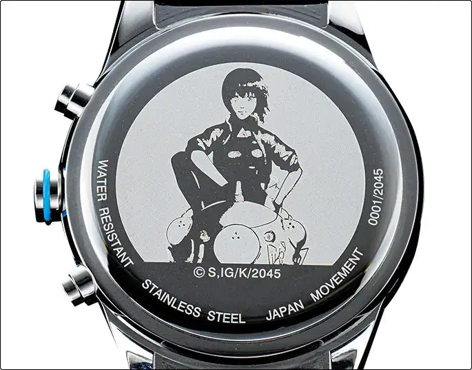 Ghost in the Shell: SAC_2045 Sustainable War Official Watch Limited Edition - The Japanese Factory