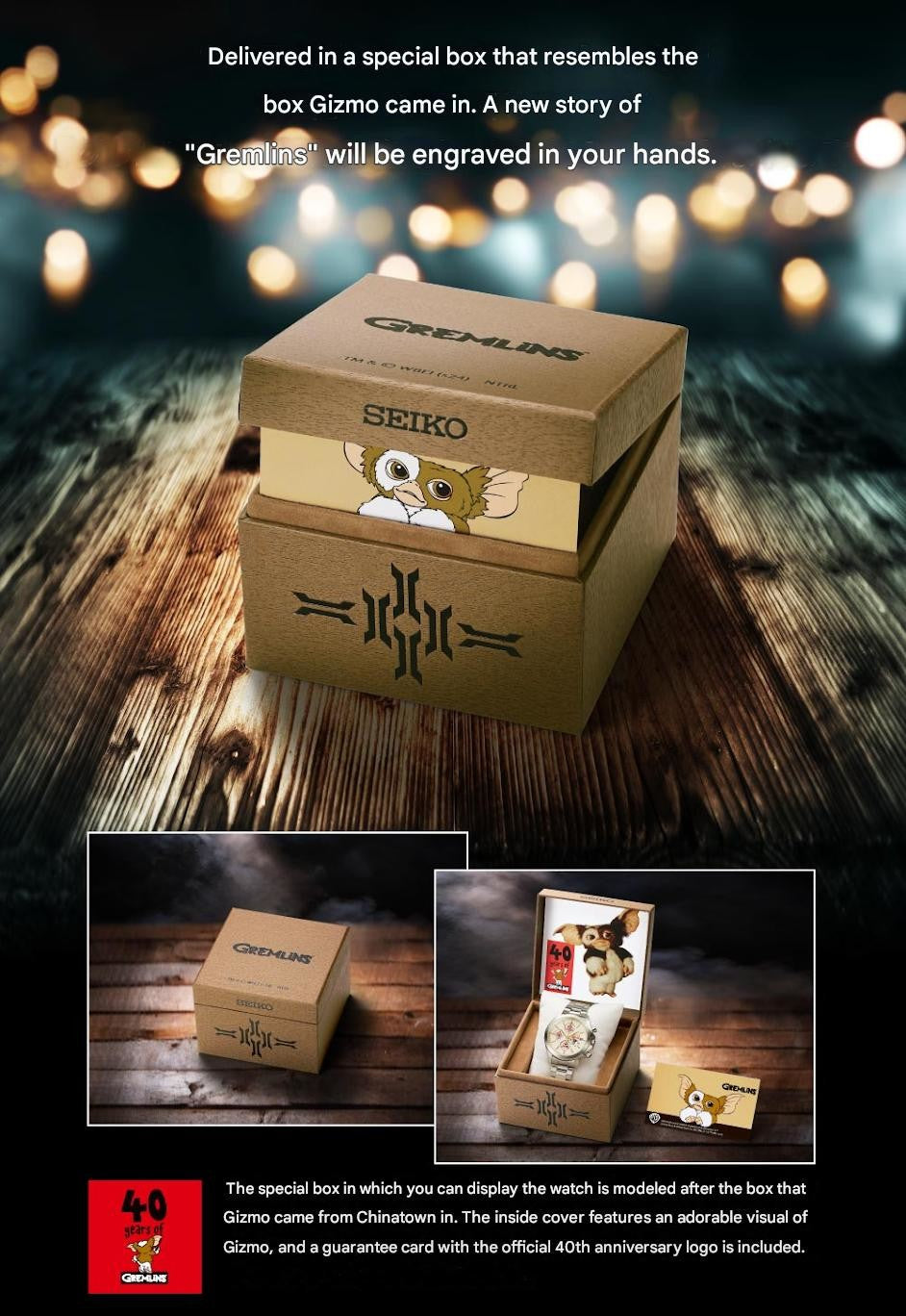 Gremlin Seiko 40th Anniversary Collaboration Watch - The Japanese Factory