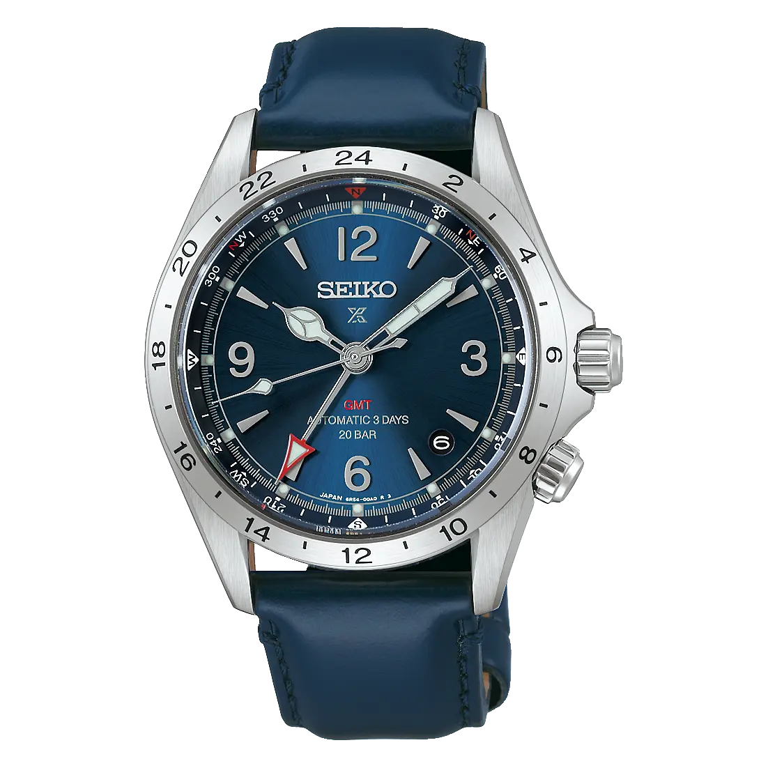 Seiko Prospex Alpinist Mechanical GMT HBC008J Blue