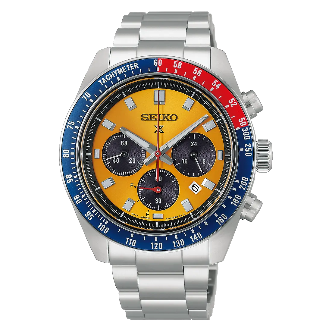 Seiko Prospex Speedtimer Solar Chronograph HBJ004P Black Dial Core Shop Exclusive Japanese Wristwatch Seiko