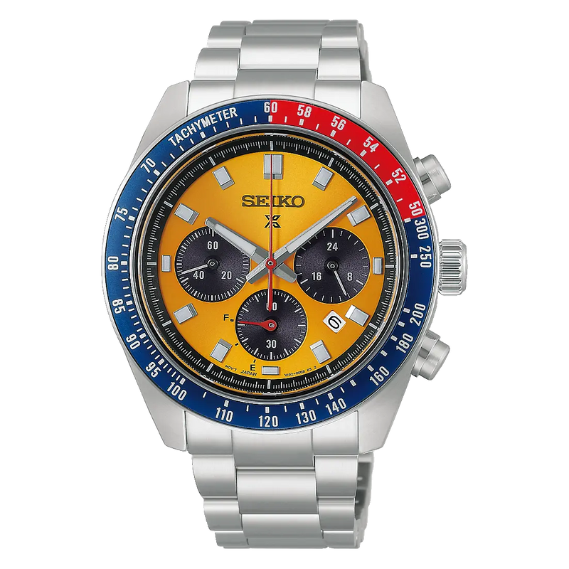 Seiko Prospex Speedtimer Solar Chronograph HBJ004P Black Dial Core Shop Exclusive Japanese Wristwatch Seiko