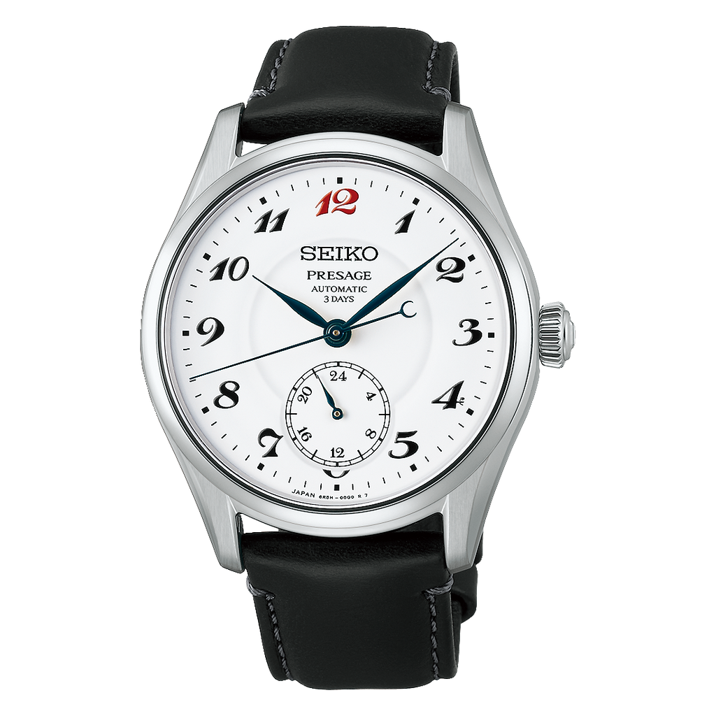 Seiko Presage Craftsmanship HCC005J Enamel Dial Laurel Heritage Wristwatch