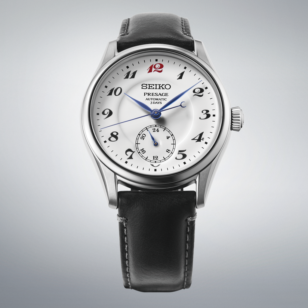 Seiko Presage Craftsmanship HCC005J Enamel Dial Laurel Heritage Wristwatch