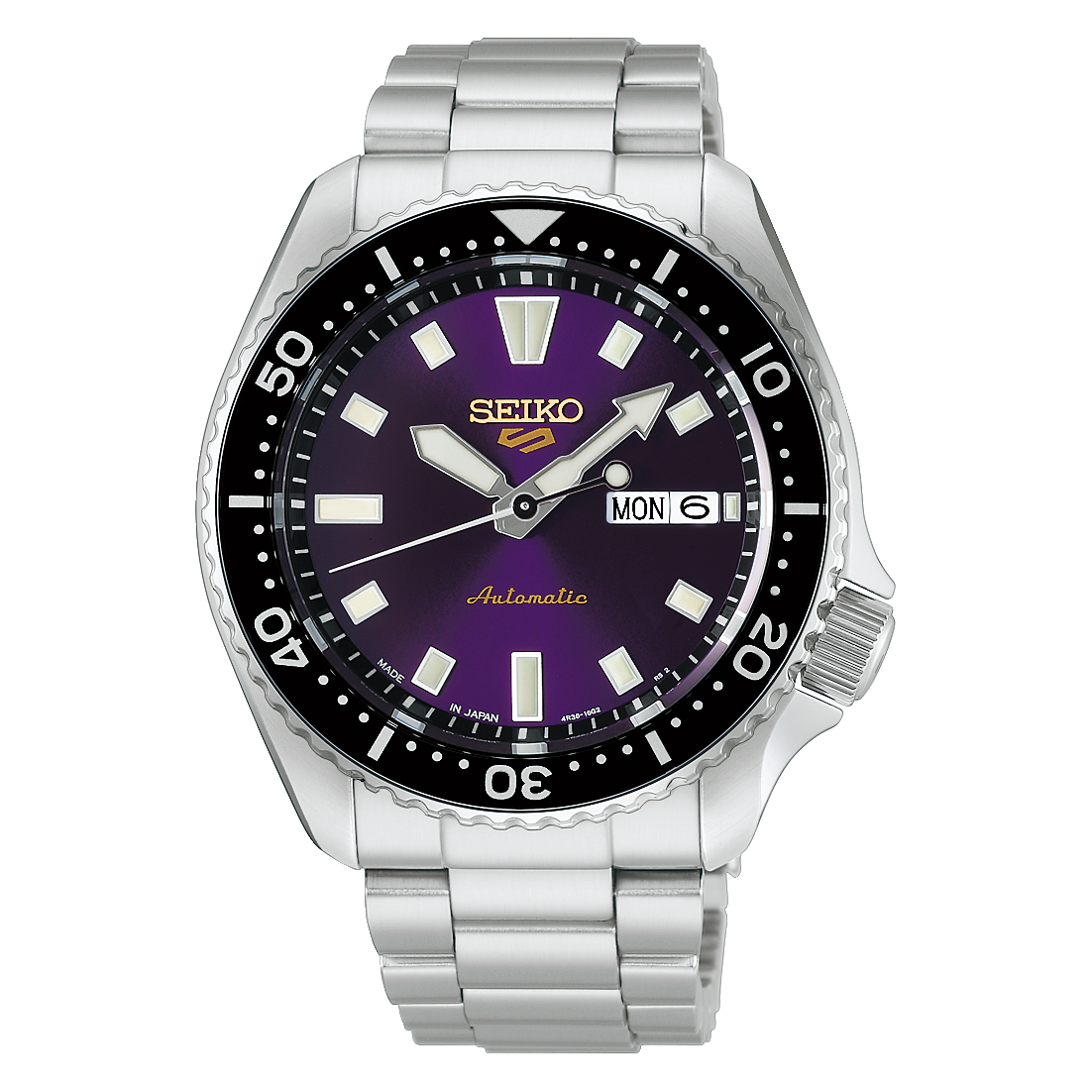 Seiko 5 Sports SKX HDB003J 145th Anniversary Edo Purple Limited Edition Japanese Wristwatch