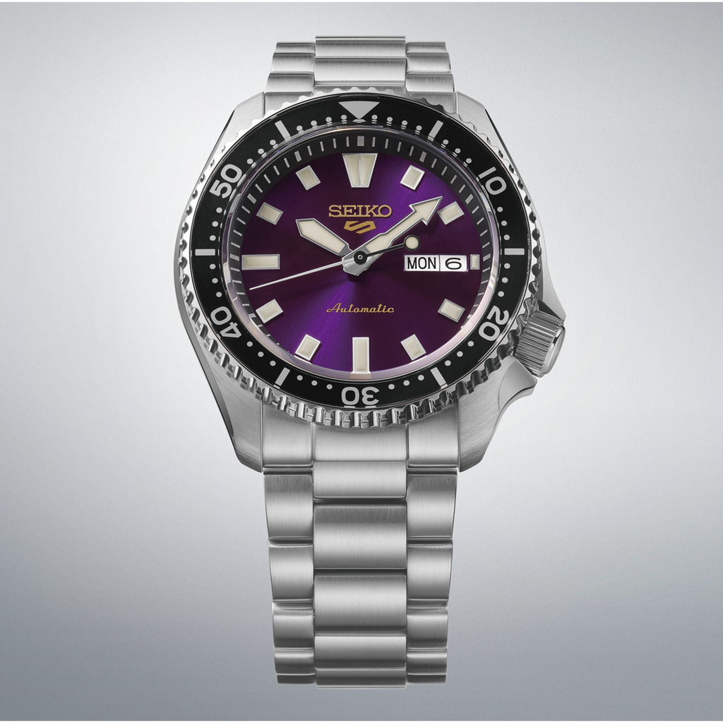 Seiko 5 Sports SKX HDB003J 145th Anniversary Edo Purple Limited Edition Japanese Wristwatch