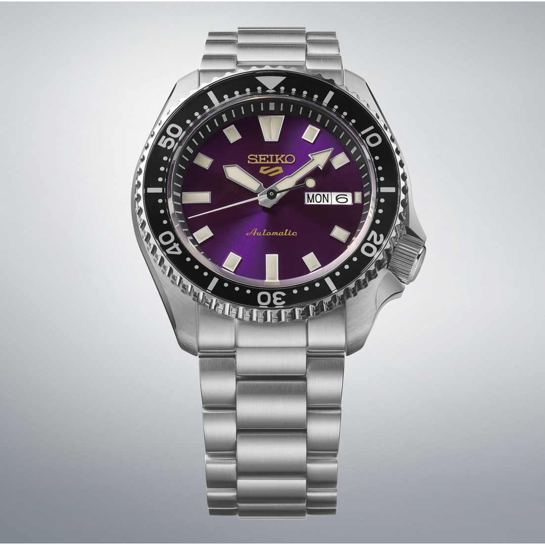 Seiko 5 Sports SKX HDB003J 145th Anniversary Edo Purple Limited Edition Japanese Wristwatch