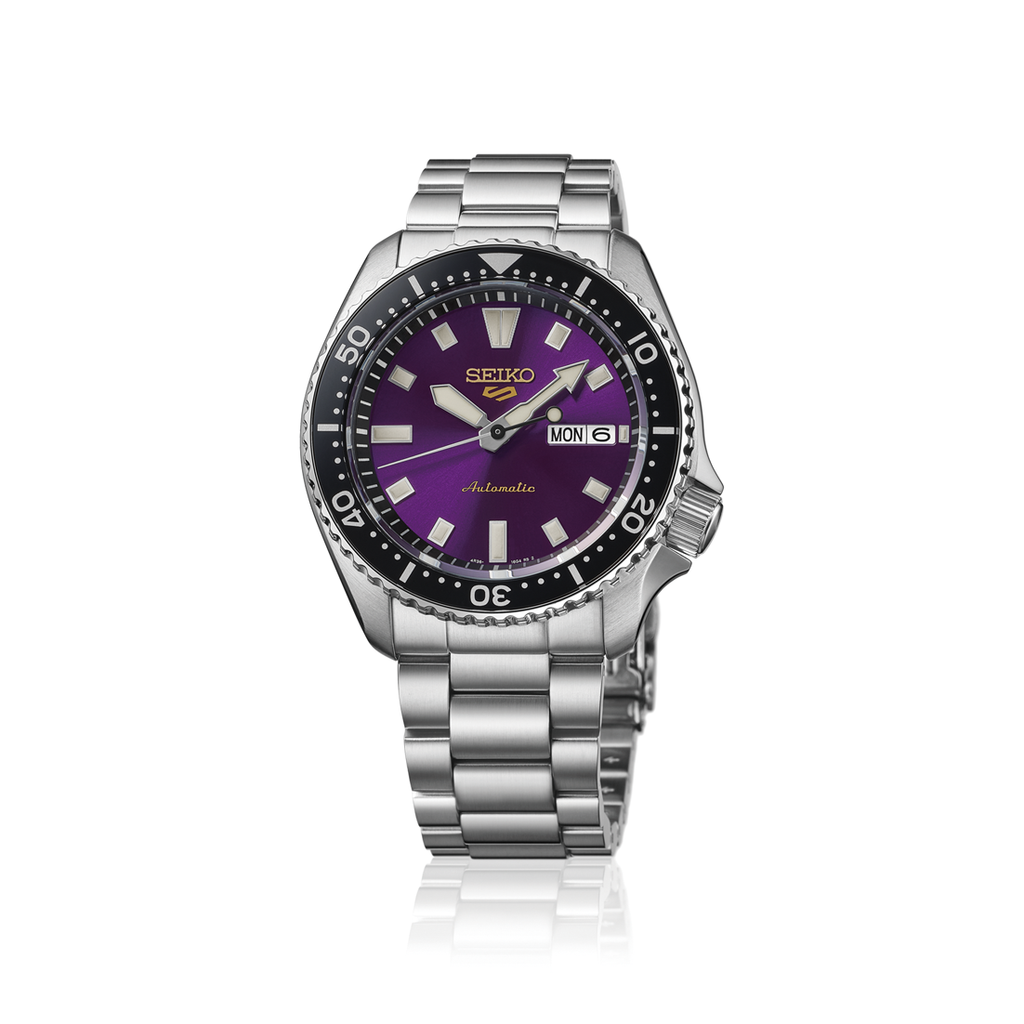 Seiko 5 Sports SKX HDB003J 145th Anniversary Edo Purple Limited Edition Japanese Wristwatch