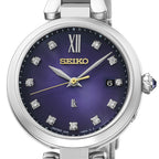 Seiko Lukia Grow HEE004J 145th Anniversary Edo Purple Lab Diamond Limited Edition Japanese Women's Wristwatch