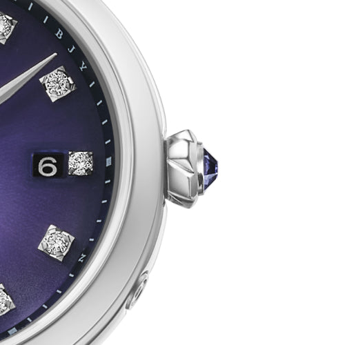 Seiko Lukia Grow HEE004J 145th Anniversary Edo Purple Lab Diamond Limited Edition Japanese Women's Wristwatch