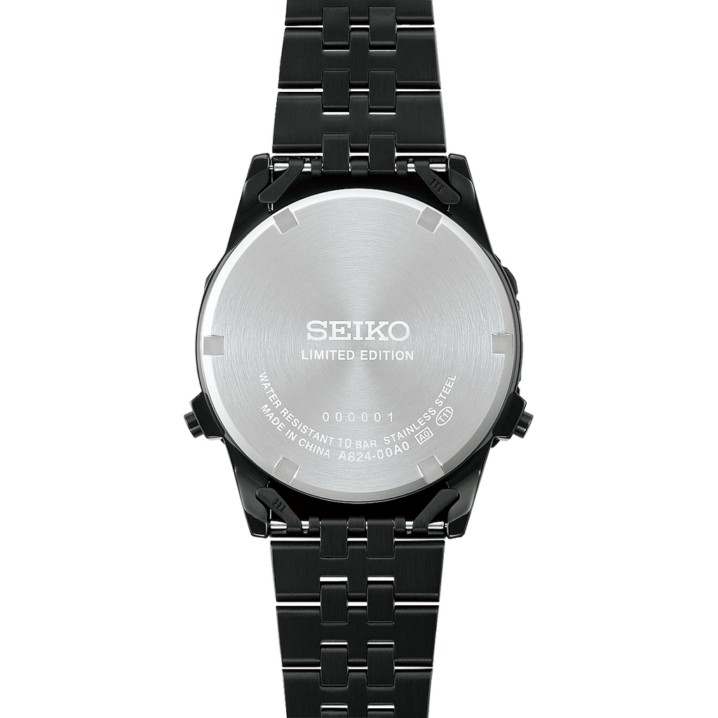 Seiko Selection S-Series Digital HFL001P 145th Anniversary Rotocall Edo Purple Limited Edition Japanese Wristwatch