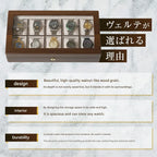 Handmade Wooden Watch Box for 10 Watches Made in Japan - The Japanese Factory