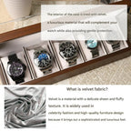 Handmade Wooden Watch Box for 5 Watches Made in Japan - The Japanese Factory