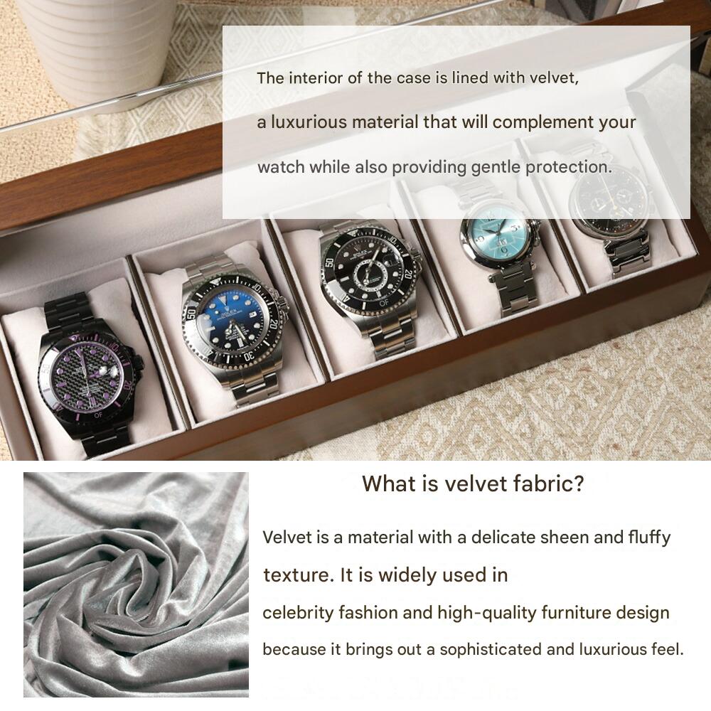 Handmade Wooden Watch Box for 5 Watches Made in Japan - The Japanese Factory
