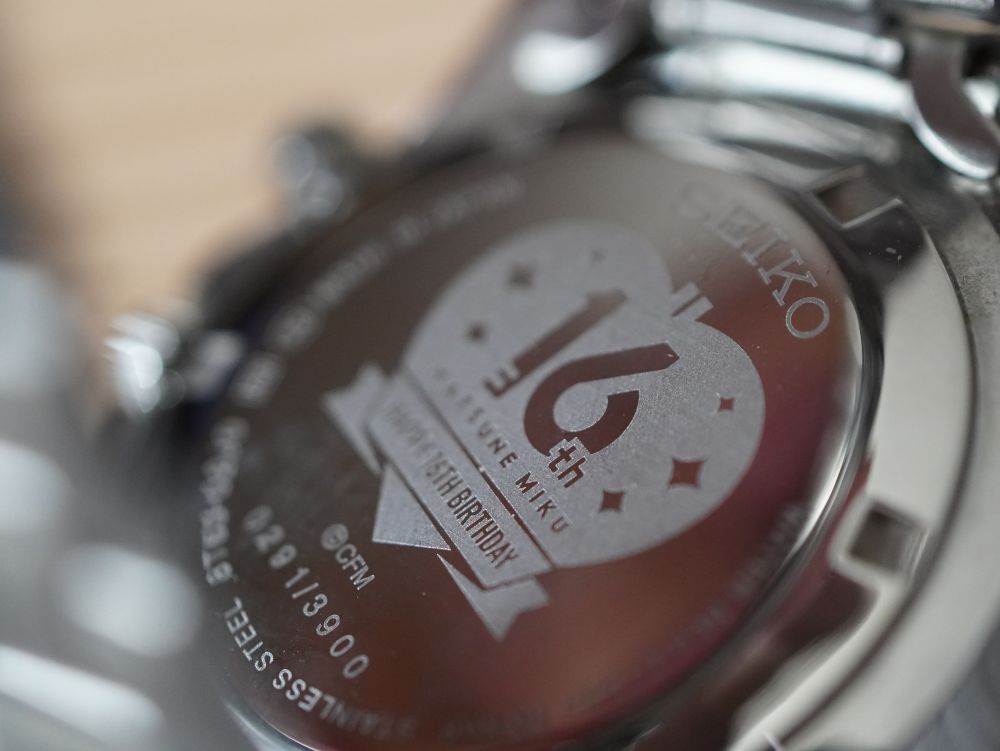 Hatsune Miku Happy 16th Birthday x Seiko Collaboration Watch - The Japanese Factory