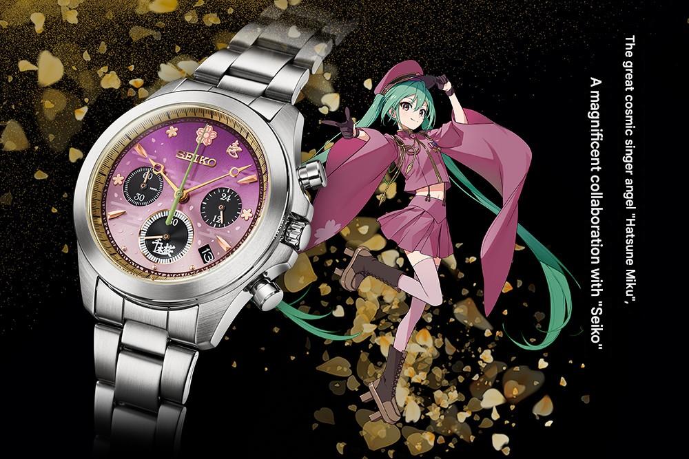 Hatsune Miku Senbonzakura Seiko Collaboration Watch Limited Edition Made in Japan - The Japanese Factory