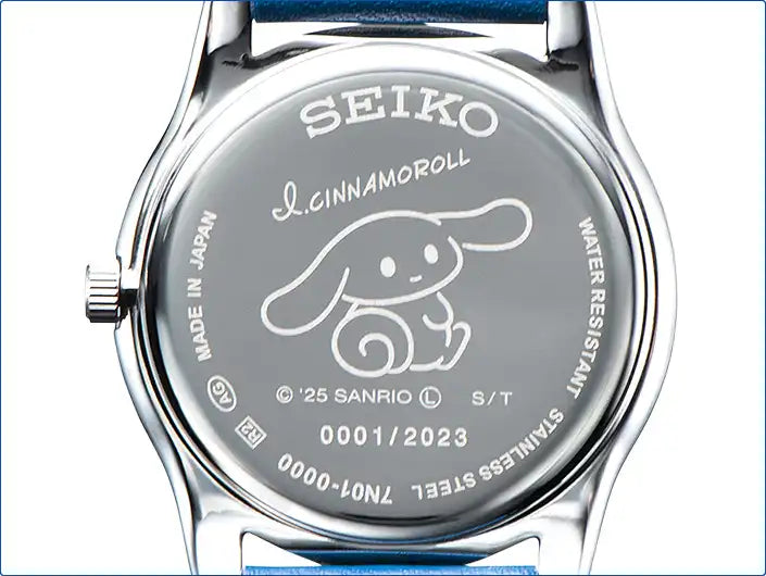 I.Cinnamoroll x Seiko Collaboration Watch Limited Edition Made in Japan - The Japanese Factory