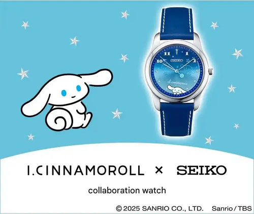 Seiko x Sanrio I.Cnamoroll Collaboration Watch Limited Edition