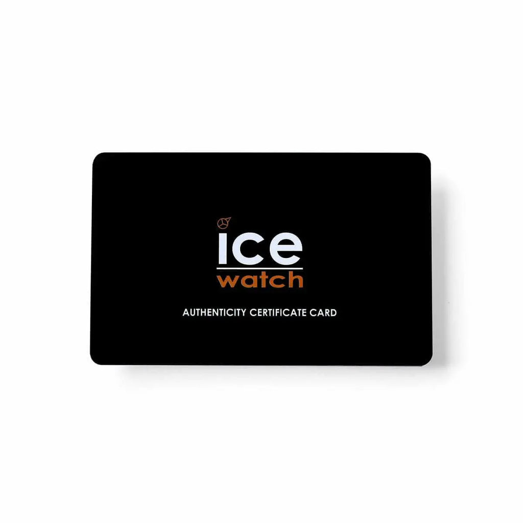 ICE WATCH authenticity certificate card