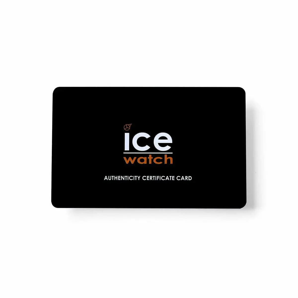 ICE WATCH authenticity certificate card