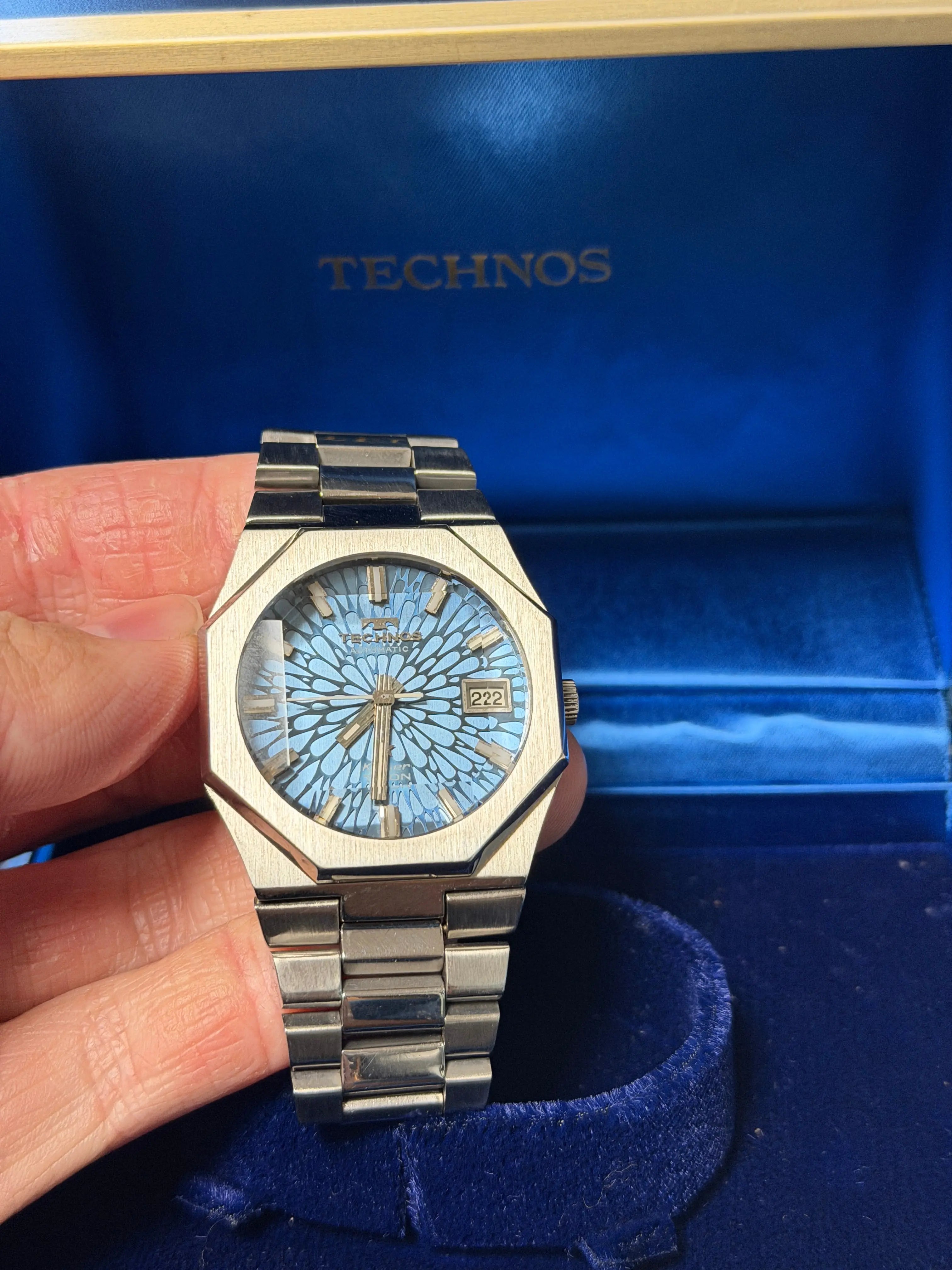 Technos Kaiser Tigon Blue Dial - The Japanese Factory