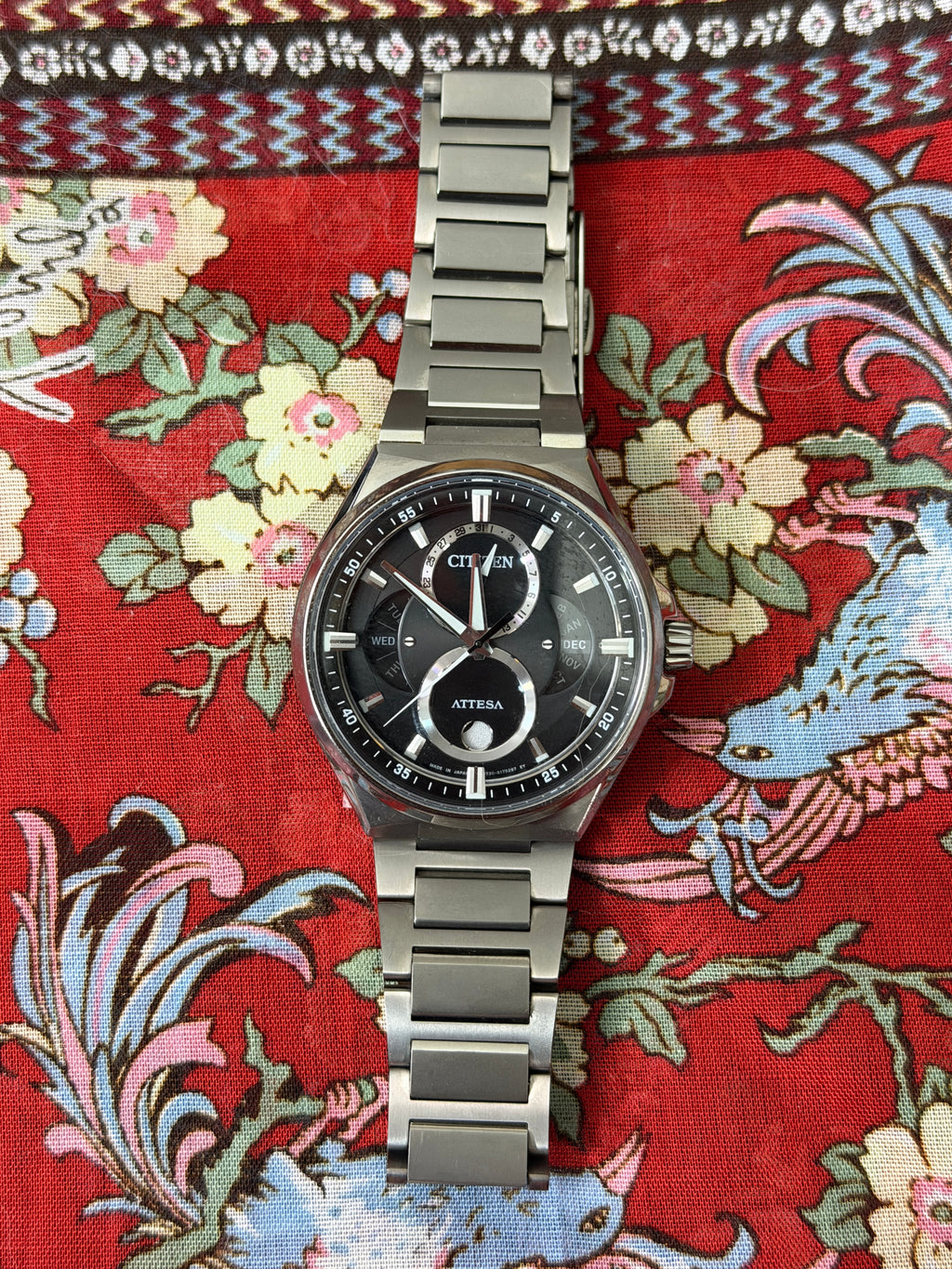 Citizen Attesa Eco-Drive Triple Calendar