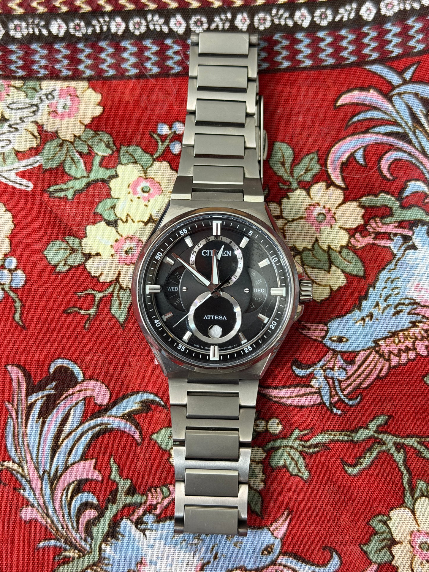 Citizen Attesa Eco-Drive Triple Calendar