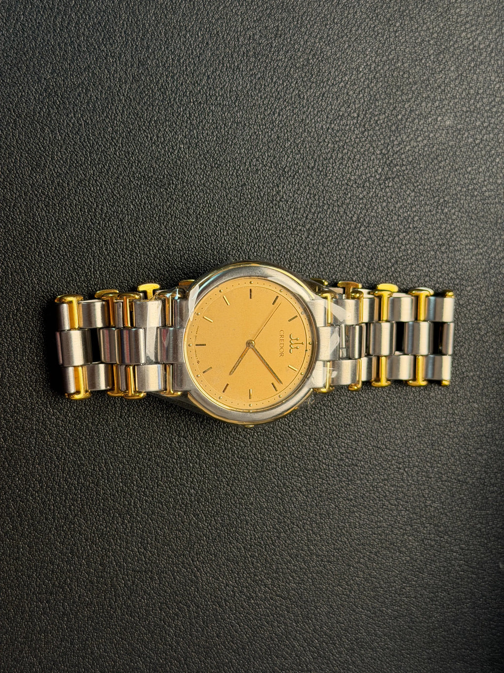Seiko Credor 9571-7000 Two-Tone Quartz Vintage Japanese Men's Wristwatch - The Japanese Factory