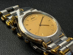 Seiko Credor 9571-7000 Two-Tone Quartz Vintage Japanese Men's Wristwatch - The Japanese Factory