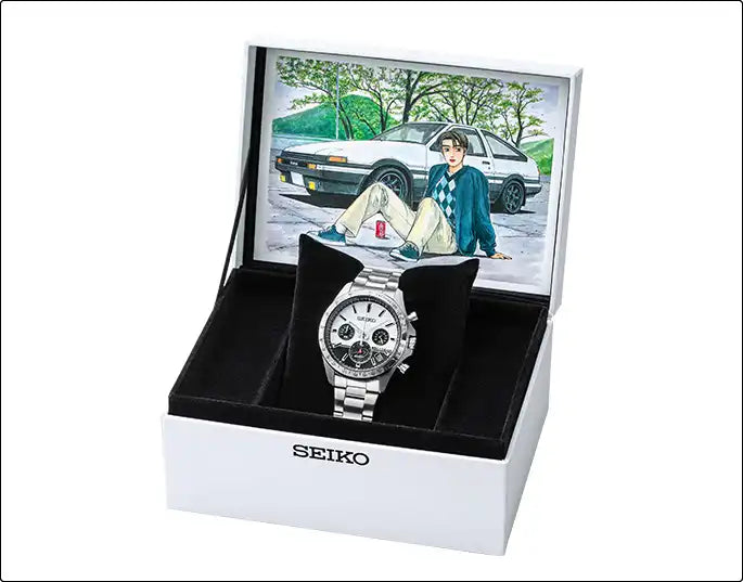 Initial D 30th Anniversary x Seiko Anime Collaboration Wristwatch Limited Edition - The Japanese Factory
