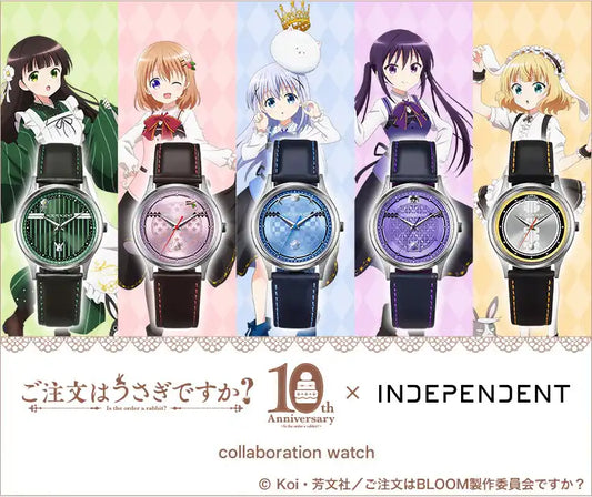 Is the Order a Rabbit? x Citizen INDEPENDENT Anime Collaboration Wristwatch Limited Edition - The Japanese Factory