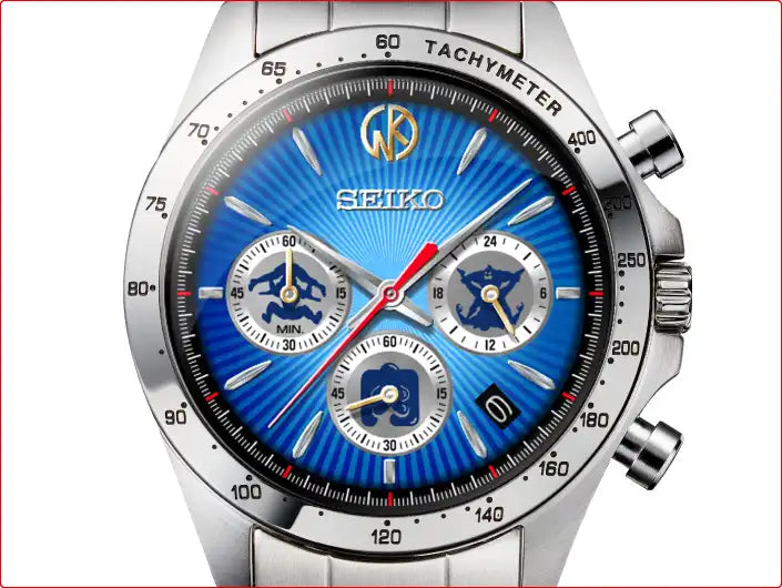 Kinnikuman 45th Anniversary x Seiko Anime Collaboration Wristwatch Limited Edition
