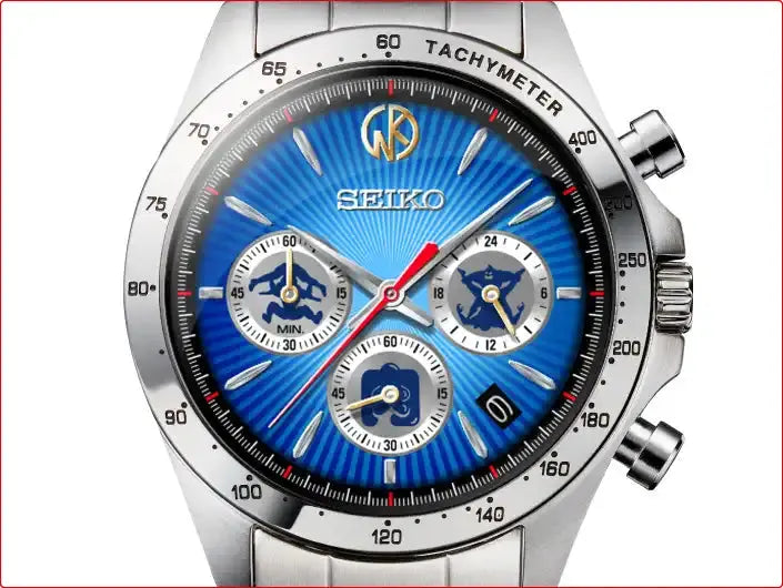 Kinnikuman 45th Anniversary x Seiko Anime Collaboration Wristwatch Limited Edition Premico