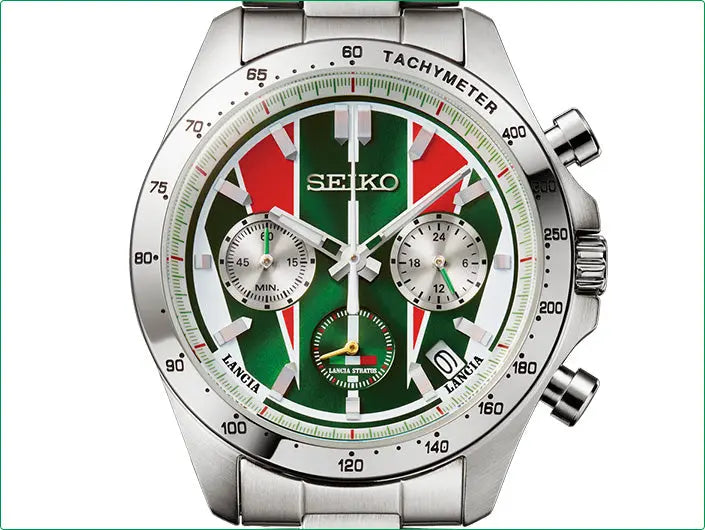 Lancia Stratos 50th Anniversary Seiko Collaboration Watch Limited Edition - The Japanese Factory