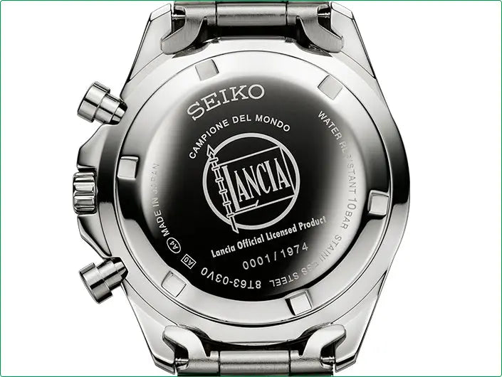 Lancia Stratos 50th Anniversary Seiko Collaboration Watch Limited Edition - The Japanese Factory