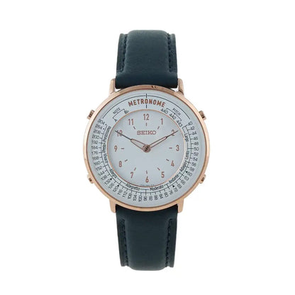 [Limited Edition] Seiko Metronome Watch SMW002APN Elegant Series White x Navy - The Japanese Factory