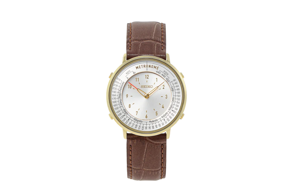 [Limited Edition] Seiko Metronome Watch SMW003AP Standard Line (Camel) Classic Band Type - The Japanese Factory