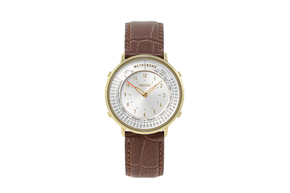 [Limited Edition] Seiko Metronome Watch SMW003AP Standard Line (Camel) Classic Band Type - The Japanese Factory