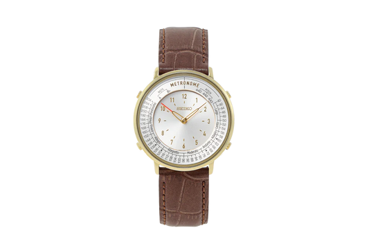 [Limited Edition] Seiko Metronome Watch SMW003AP Standard Line (Camel) Classic Band Type - The Japanese Factory