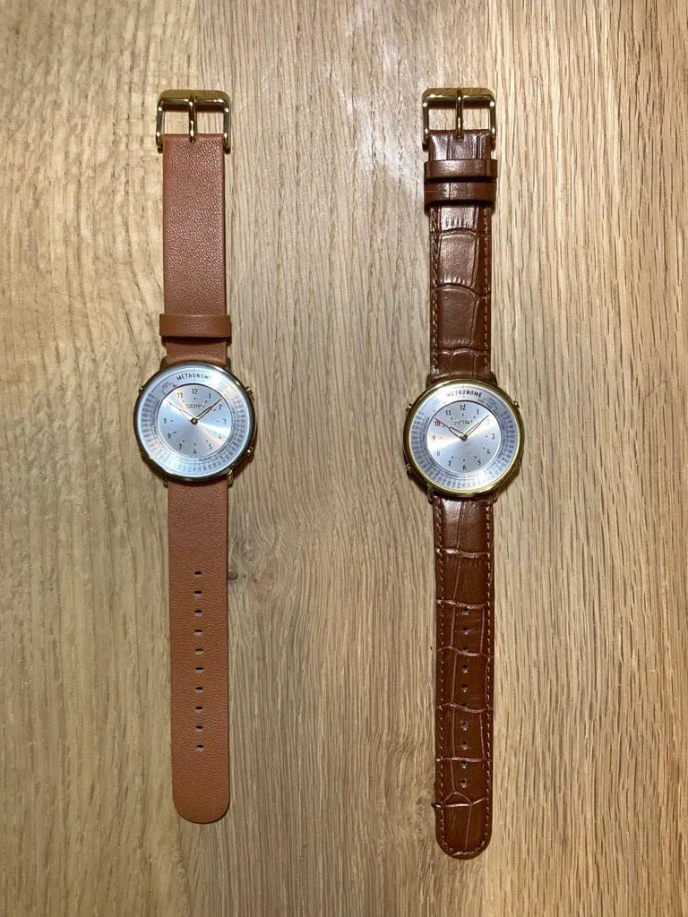 【新品未使用】SEIKO メトロノームウォッチ キャメル Seiko Metronome Watch SMW003AP Standard Line (Camel) Classic Band
