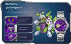 Medarot 2 Medabots 25th Anniversary Anime Mechanical Watch Limited Edition - The Japanese Factory
