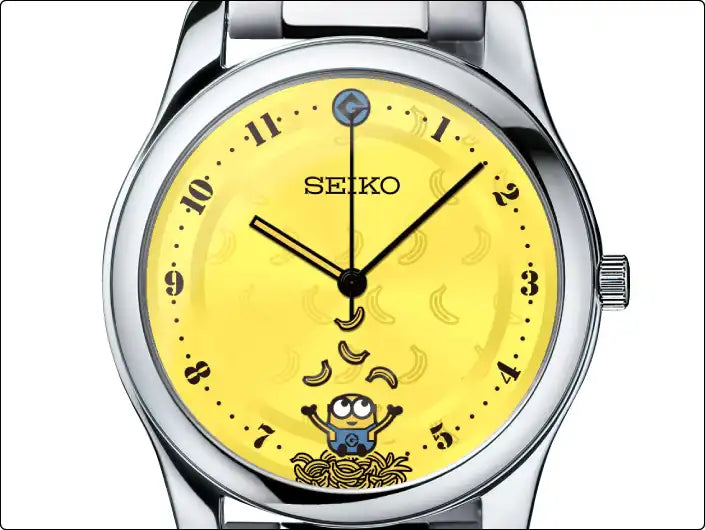 Minions Despicable Me 3 x Seiko Anime Collaboration Wristwatch Limited Edition - The Japanese Factory