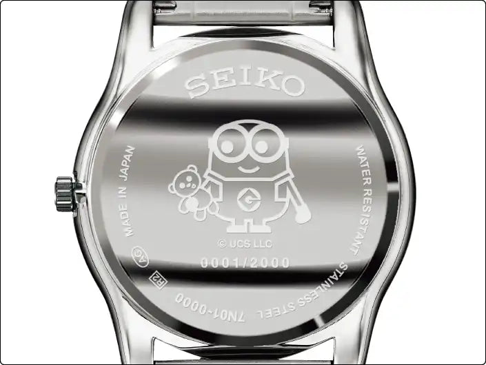 Minions Despicable Me 3 x Seiko Anime Collaboration Wristwatch Limited Edition - The Japanese Factory