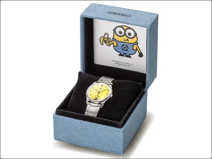 Minions Despicable Me 3 x Seiko Anime Collaboration Wristwatch Limited Edition - The Japanese Factory
