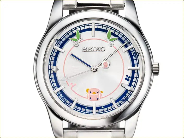 Monogatari Series x Seiko Official Anime Collaboration Watch Limited Edition with Acrylic Stand - The Japanese Factory