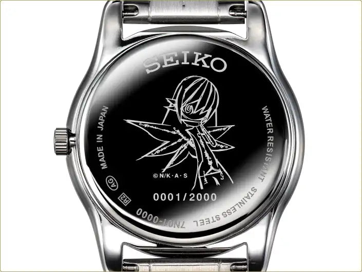 Monogatari Series x Seiko Official Anime Collaboration Watch Limited Edition with Acrylic Stand - The Japanese Factory